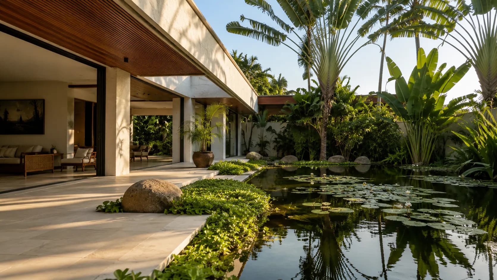 Balay Casa Liwanag tropical residence