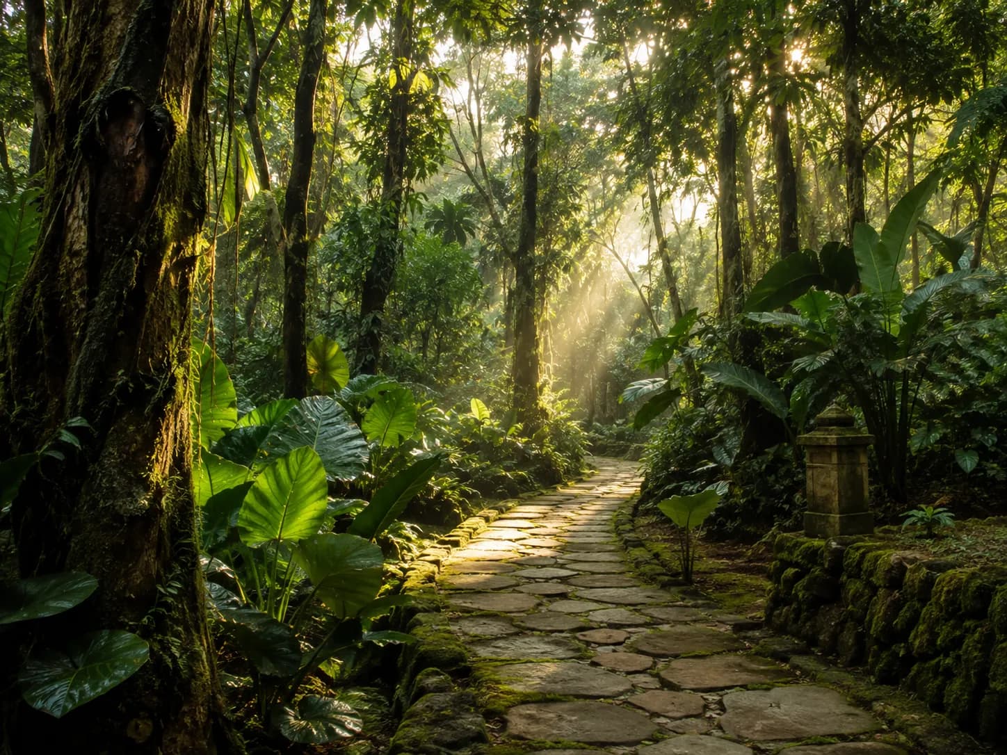 Forest trails and jungle calm.